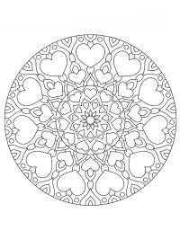 Hjerte mandala