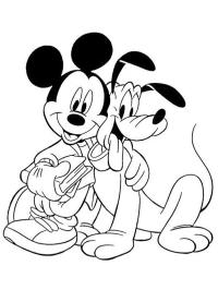 Mickey Mouse og Pluto