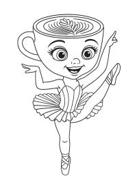 Ballerina Cappuccina danser