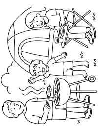 Grill p&aring; campingpladsen