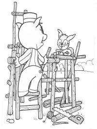 Grisling bygger et hus