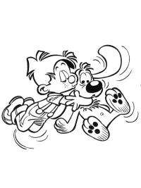 Bollie giver Billie et kys