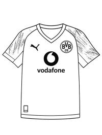Borussia Dortmund fodboldtrøje