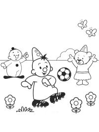 Bumba spiller fodbold