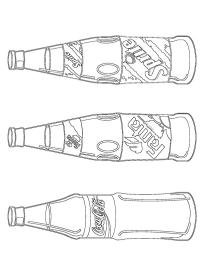 Coca Cola og Sprite flasker