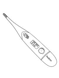 Digitalt termometer