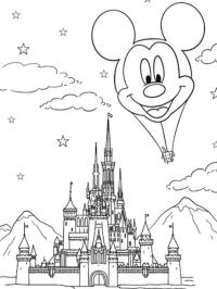 Disneyland slot Mickey Mouse luftballon