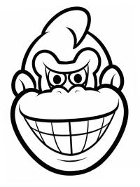 Donkey Kongs ansigt