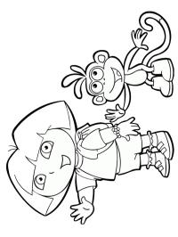 Dora og aben Boots