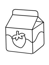 Drikkeyogurt med jordbærsmag