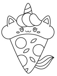 Enhjørningepizza