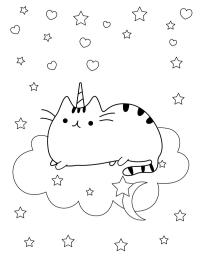 Enhjørning Pusheen
