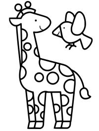 Enkel giraf