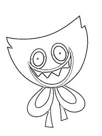 Ansigt Huggy Wuggy