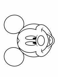 Mickey Mouse ansigt