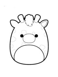 Squishmallows Giraffen Gary