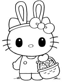 Hello Kitty Påskehare