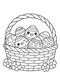 Kawaii p&aring;skekurv