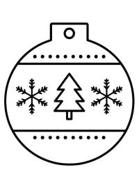 Julekugle for sm&aring;b&oslash;rn