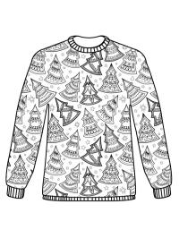 Juletræssweater