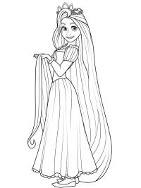 Smukke Rapunzel