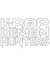 Kpop Demon Hunters logo