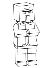 LEGO Minecraft Villager