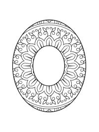 Bogstav O mandala