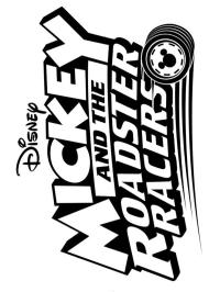 Logo Mickey og roadstar racers'ne