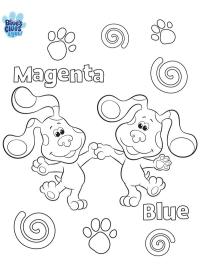 Magenta og Blue