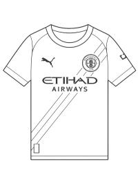 Manchester City fodboldtrøje