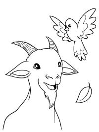 Bæhende ged