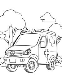 Mercedes ambulance