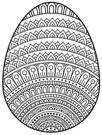 Påskeæg mandala