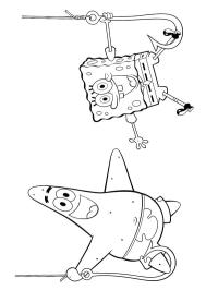 Svampebob og Patrick Søstjerne