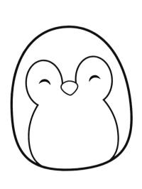 Squishmallows Pingvinen Puff