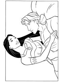 Pocahontas og John Smith