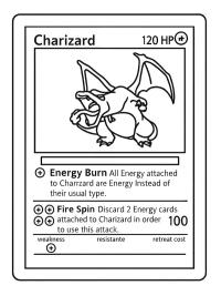 Pokemon-kort Shadowless Charizard