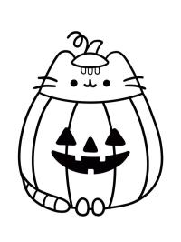 Pusheen græskar