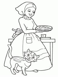 Rødhætte bager cookies