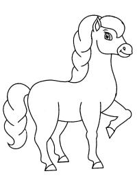 Nuttet hest