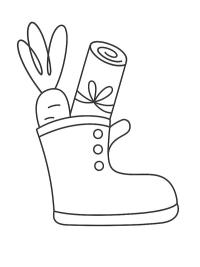 Sko med guler&oslash;dder