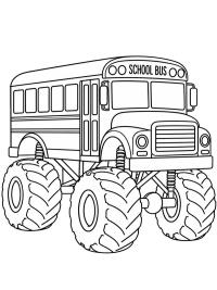Skolebus-monstertruck