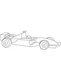 Enkel formel-1 bil