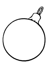 Enkel julekugle