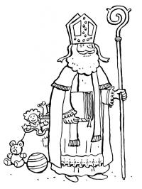 Skt. Nikolaus med gaver