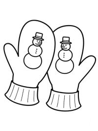 Snemand handsker