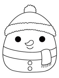 Snemand Squishmallows