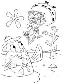 Svampebob Firkant, Sneglen Gary og fru Puff