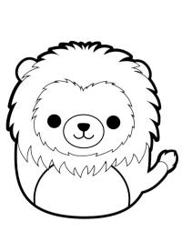 Squishmallows Løven Francis